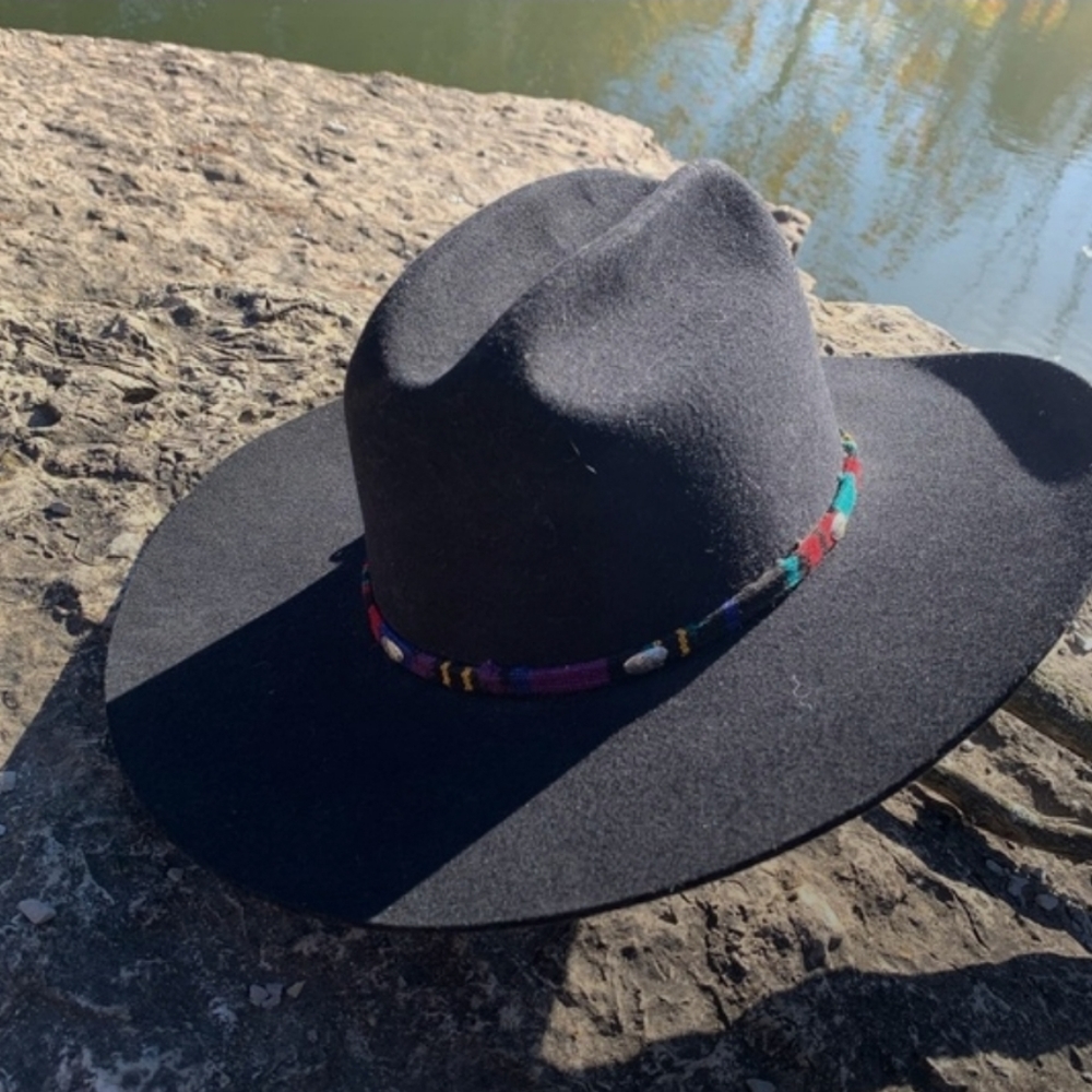 Stetson Western hat Black 7 3/8"